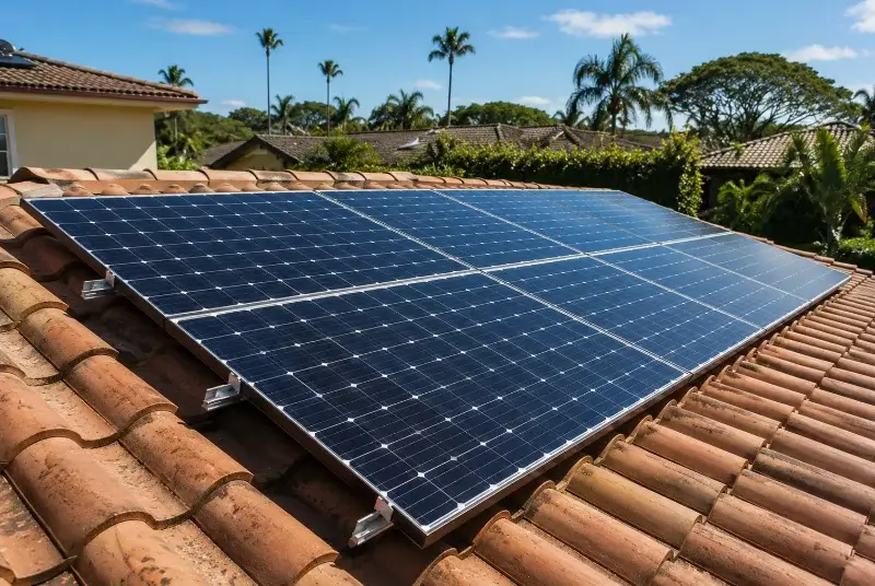 Installation de panneaux solaires à Saint-Marcel-de-Careiret