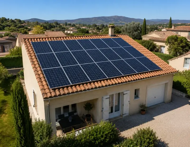 Prime à l'autoconsommation panneaux solaires Saint-Marcel-de-Careiret — aide financière de l'État